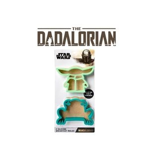 Disney STAR WARSMandalorian Silicone Pancake Egg Breakfast Molds